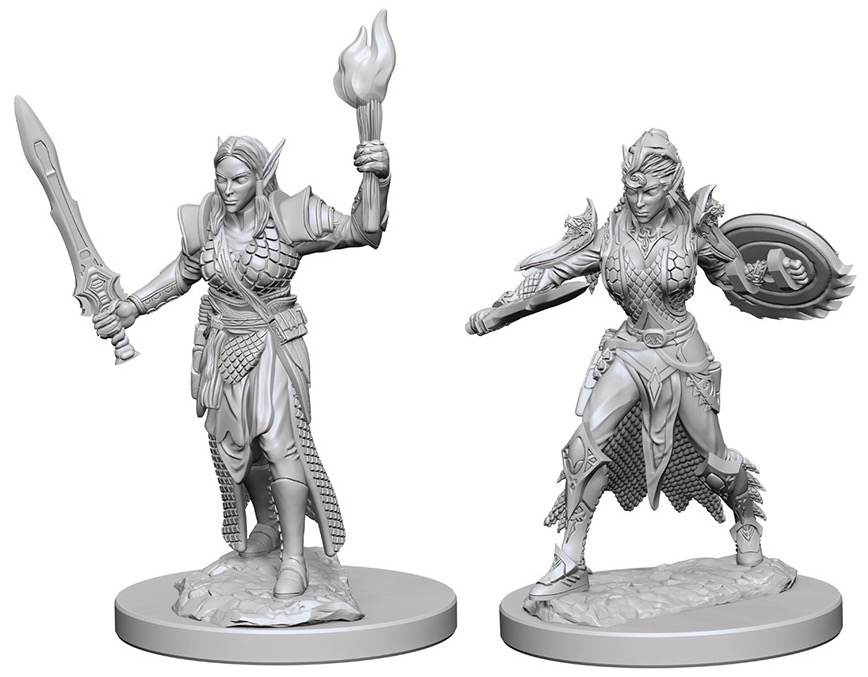 Pathfinder Deep Cuts - Elf Female Fighter